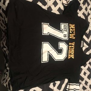 Black new york shirt
